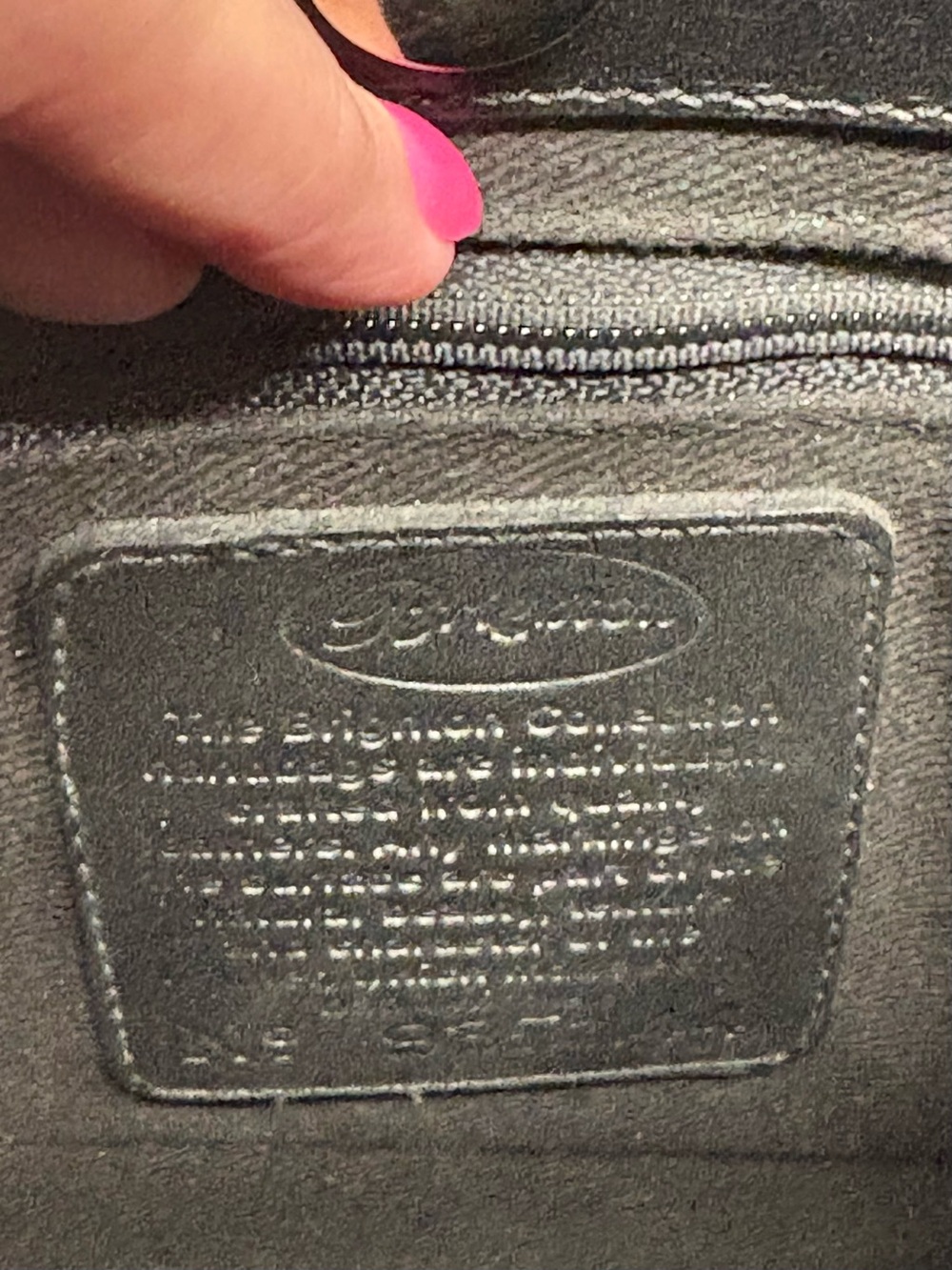 Brighton Black Leather Floral Embossed Tote - Picture 5 of 10